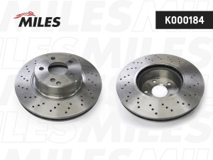 Диск тормозной передний D312мм. MERCEDES W220 280-350/C215 500 (TRW DF4149S) K00 K000184 MILES