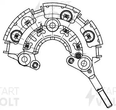 TOYOTA CAMRY CV3 (2001-2006) VDB 1905 START VOLT