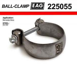 Хомут глушителя ball clamp EAG 225055 EAG