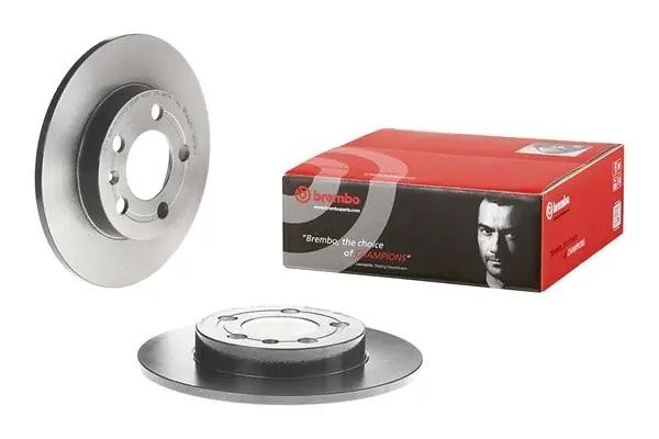 08.9148.11 диск тормозной задний! с болтами\ Audi A3,VW Bora/Golf 1.8/1.9TDi 96> 08914811 BREMBO