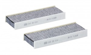 Фильтр воздушный салона PEUGEOT 308 (13-) угольный (2шт.) MANN CUK260142 MANN FILTER