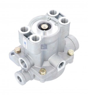 Клапан тормозной аварийный прицепа 10 bar, 4 выхода вниз 4.60942 DIESEL TECHNIC