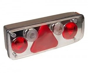 Фонарь задний KRONE KOGEL левый (разъем сзади,без рога) прозрачный MARS TECH M711417 MARS