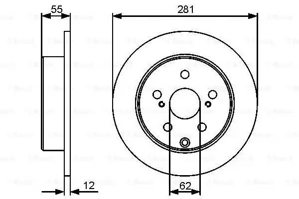 TOYOTA RAV 4 (2006>) 0 986 479 419 BOSCH