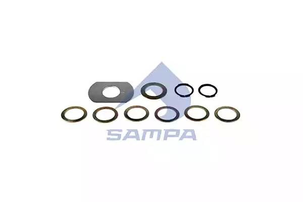 Ремкомплект SAF вала тормозного (стопоры,шайбы) SAMPA 075506 SAMPA