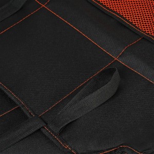 Накидка защитная "AIRLINE" (под детское автокресло с карманом) полиэстер, черный AO-CS-03 AIRLINE