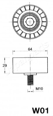CHEVROLET LACETTI/ REZZO 1.4/1.6 BE-W01 JAPAN PARTS GROUP
