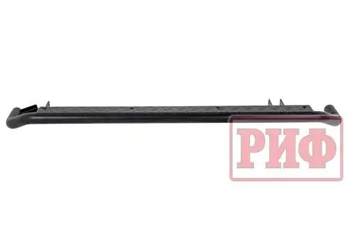 Порог ВАЗ-2123 Niva Travel силовой (черный алюминий) комплект 2 шт. РИФ RIF12340000BL RIF