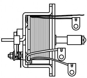 Реле втягивающее стартера для а/м MAN TGA (02-)/F2000 (94-) с дв. D2876/D2866 (V VSR 2104 START VOLT