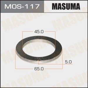 кольцо глушителя уплотнительное!(м) 45х65\ MOS-117 MASUMA