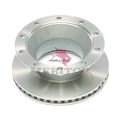 диск торм ! 430x168.5x290x45 n10x22.5 задний вентилир.\ Schmitz MBR5143 MERITOR