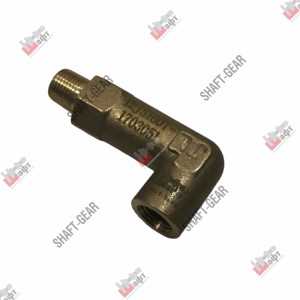 Переходник на трубку воздушную (90°) КПП 8JS, 12JS, Faw, Howo, Shaanxi, Shacman 12JS160T1703051 SHAFT