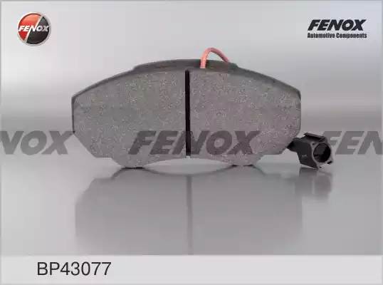 Колодки тормозные дисковые передние BP43077 FENOX