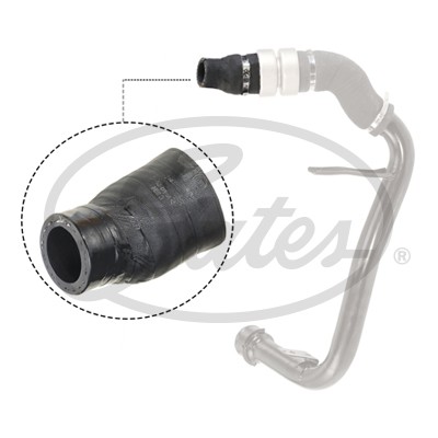патрубок интеркулера!\ Peugeot Boxer, Citroen Jumper 06> 090588 GATES