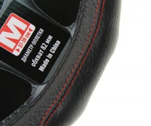 Оплетка руля (M) 37-39см черная MISTAR MIS17STW20BKM MISTAR