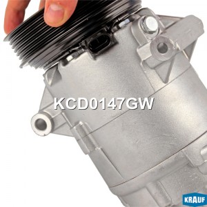 Компрессор NISSAN Qashqai (07-13) кондиционера KRAUF KCD0147GW KRAUF