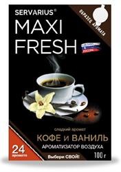 Ароматизатор под сиденье гелевый (кофе и ваниль) 100г MAXI FRESH MF119 MAXI FRESH