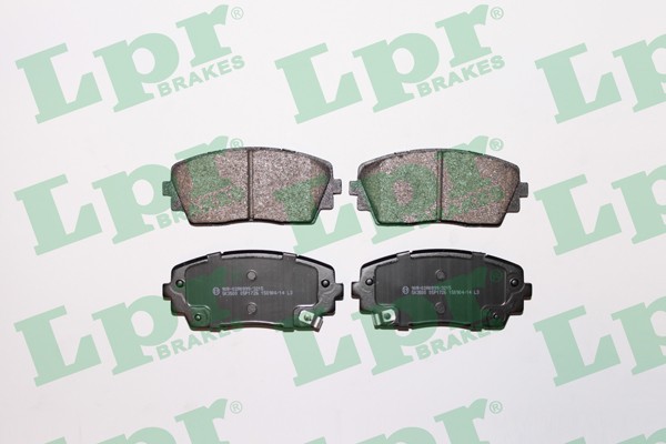 Колодки тормозные дисковые 05P1726 05P1726 LPR