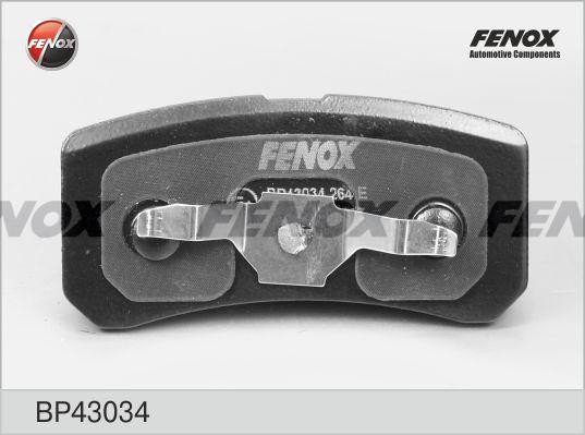 Колодки диск задние C4 12-, Lancer 08-, Outlander II BP43034 BP43034 FENOX