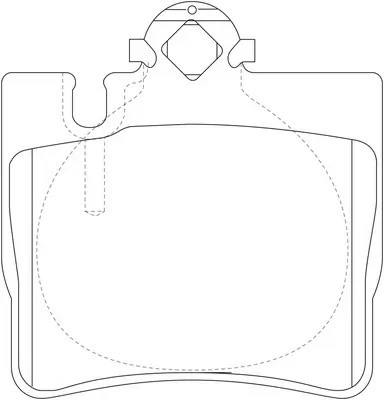 колодки дисковые задние!\ MB W220 2.8-6.0/3.2CDi 98-05 BP31200W SB NAGAMOCHI