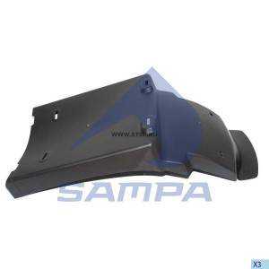 Брызговик передний задняя часть Volvo FH/FM/FMX/NH 9/10/11/12/13/16 FH 12 2001-2 1830 0046 SAMPA