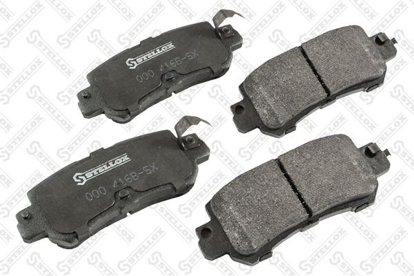 колодки дисковые з.! с антискр. пл.\ Mazda CX-5 2.0/2.0D 11> 000-416B-SX STELLOX