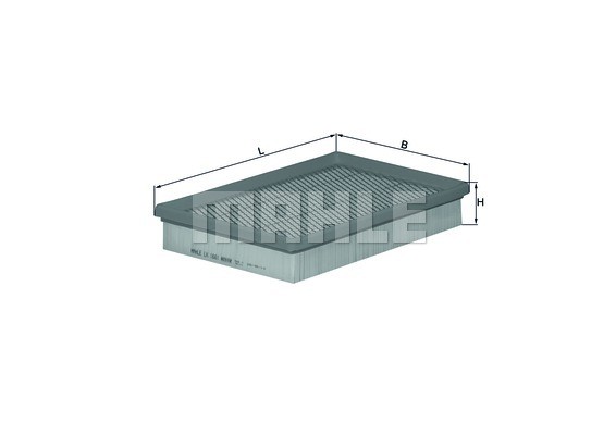 Фильтр воздушный LX1661 MAHLE KNECHT