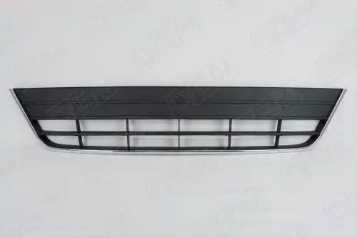 Решетка в бампер нижняя Volkswagen Tiguan 1 2011-2016, под накладку OEM3711 OEMPARTS