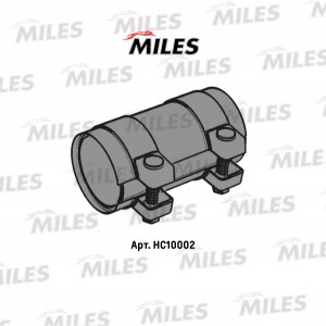 Соединитель труб глушителя D50,5 L125 HC10002 HC10002 MILES
