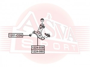 РЫЧАГ 1224-059 1224059 ASVA