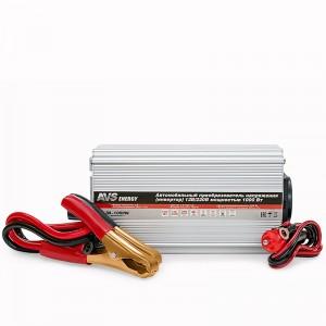 Преобразователь напряжения (инвертор) 12-220V 1000Вт AVS 43113 AVS