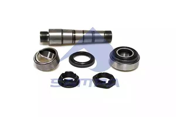 РМК шкворня Ø 40/53x240  mm  / B7/B9/B12 к-т на сторону, с подшипником 030581 SAMPA