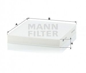 Фильтр салонный CU2141 MANN CU2141 MANN FILTER