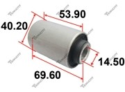 Сайлентблок рычага резиновый AAMNI1081 AAMNI1081 TENACITY