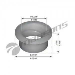 Втулка VOLVO кабины (40x50/62x27) MANSONS 900232 MANSONS