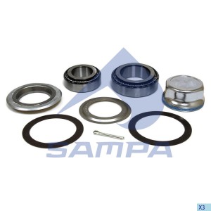 Ремкомплект BPW ступицы (подшипники 33118,33213, полный) SAMPA 070.611 SAMPA