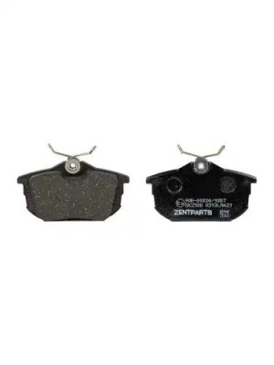 колодки дисковые задние! Smart Forfour 1.1/1.3/1.5 04> Z07447 ZENTPARTS