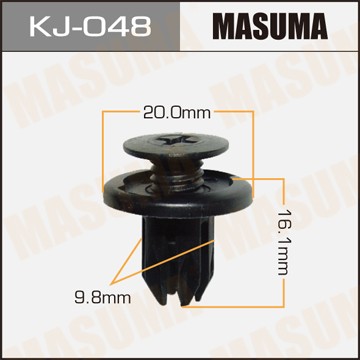 Пистон обивки универсальный MASUMA KJ048 MASUMA
