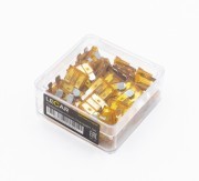 Предохранители 5А, 50 шт, (пластиковый бокс) LECAR Стандарт LECAR000020503 LECAR