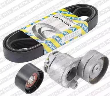 Ремень 7PK1790 + ролики GA35506 + GA35500 KA855.17 NTN SNR