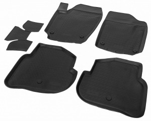 коврики салона! полиуретан 5 шт.\ VW Polo V 10-20 15804003 RIVAL