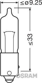 12V HY21W 64137ULT OSRAM