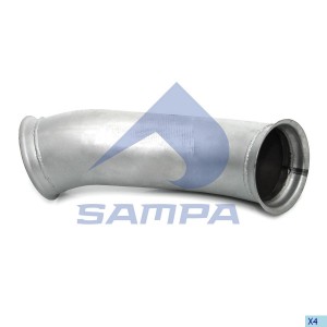 Труба приемная глушителя VOLVO FH SAMPA 079.190 SAMPA