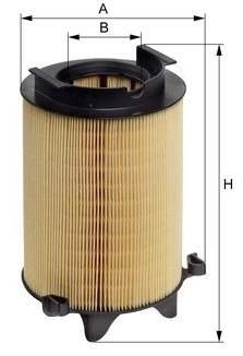 фильтр воздушный!\ Audi A3, VW Touran 1.6i/2.0FSi 03>/Golf 1.6i/2.0FSi/2.0SDi 04 A 886 MFILTER AUTOMOTIVE FILTERS