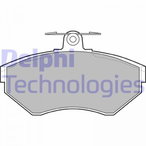 LP1410 колодки дисковые п.\ VW Passat 1.6-2.3/1.9TD 96-00 LP1410 DELPHI