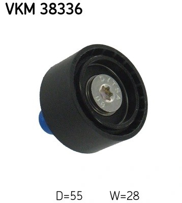ролик обводной!\ BMW E60/E61/E81/E82/E87/E88/E90/E91 1.8-2.3D 07> VKM38336 SKF