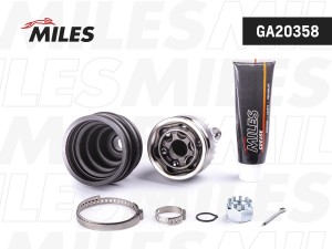 ШРУС наружный OPEL CORSA 1.0-1.7D 94-01 (с ABS) (GKN 302454) GA20358 GA20358 MILES