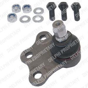 опора шаровая нижняя правая!\ Opel Meriva 1.4-1.8/1.3CDTi/1.7CDTi 03> TC1312 DELPHI