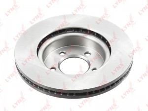 Диск тормозной LAND ROVER Discovery (04-) передний (1шт.) LYNX BN-1609 LYNXAUTO