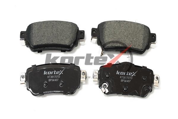 Колодки торм. NISSAN QASHQAI II(J11) 14- зад.к-т KT3617STD KT3617STD KORTEX